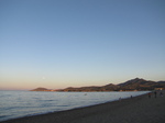 SX27581 Moon rise and sunset Argeles-sur-Mer beach.jpg